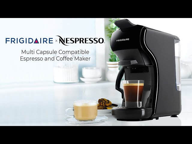 Frigidaire Nespresso Espresso and Coffee Maker - Multi Capsule Compatible 