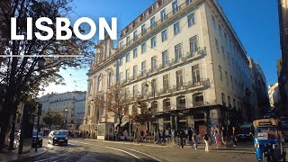 A Relaxing Late Afternoon Walk in Lisbon PORTUGAL