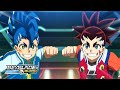 Hyuga and Lain vs Hikaru and Aiger! | Beyblade Burst Surge | Disney XD