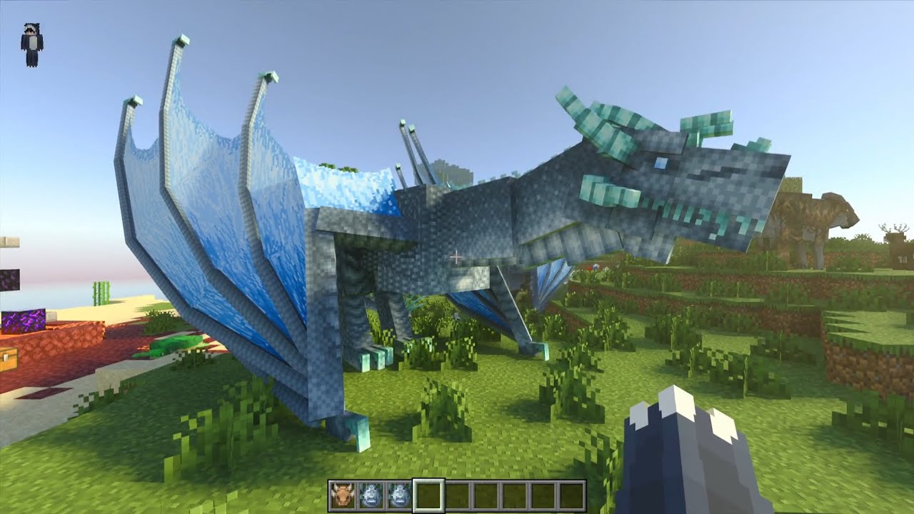 Terra Nova Mod Addon MCPE in Minecraft Bedrock - YouTube