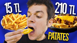 15Tl Vs 210Tl Patates Kızartması Örme