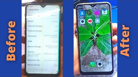 Oppo A7 Restoration  | Disassembly & Assembly of Oppo A7 | GADGET GLORY