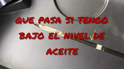 ¿Puede el bajo nivel de aceite provocar olor a quemado?