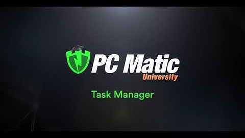 Computer Basics: The Windows Task Manager