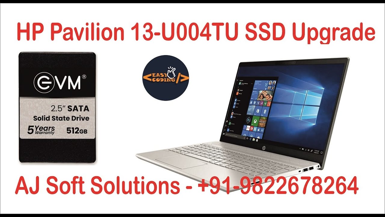 Disque dur SSD pour HP Pavilion 14-ac