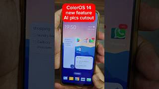 ColorOS 14 new feature | AI Image Cut Out | coloros 14 multitasking #coloros14 #android14 screenshot 2