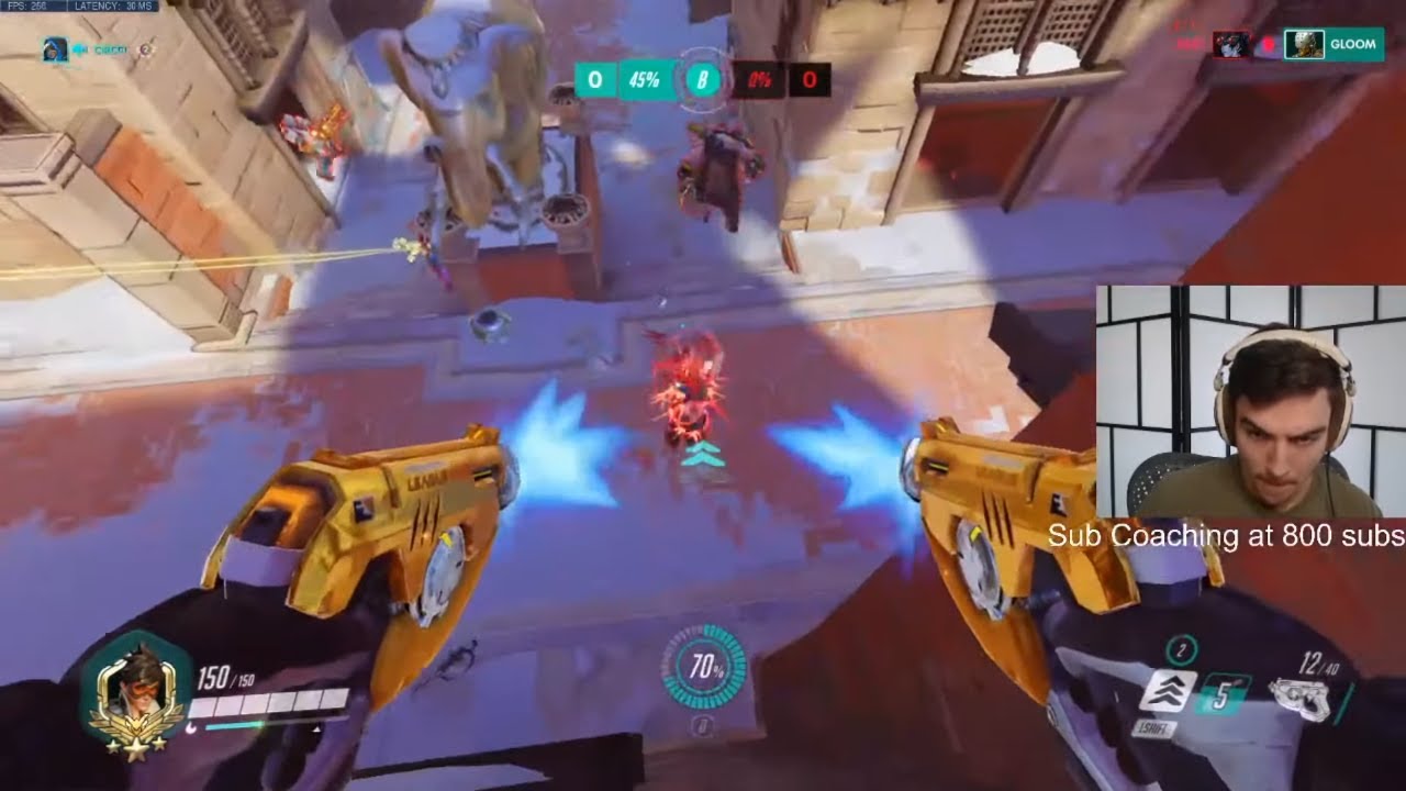 JAKE PRO DPS - TRACER GOD! [ OVERWATCH SEASON 24 TOP 500 ]