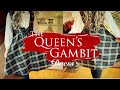 The Queen’s Gambit Dress | Making The Plaid Pinafore | Sew With Thrifted Fabric