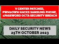 Cyber Security Bulletin | 1Password Security Incident | VmWare Vulnerability Patched | pwn2own Event