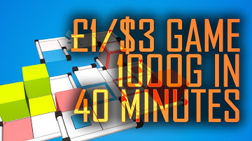 Cubot | £1/$3 Game | All Achievements in 40 Minutes - Easy 1000G