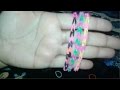 Hook Only Rainbow Loom Single Chain Bracelet How To Tutorial