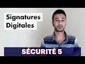 Scurit 5  signatures digitales