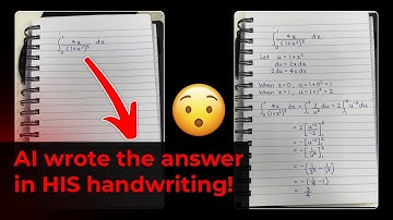 AI Can Copy Your Handwriting?! The Viral Image EXPLAINED!
