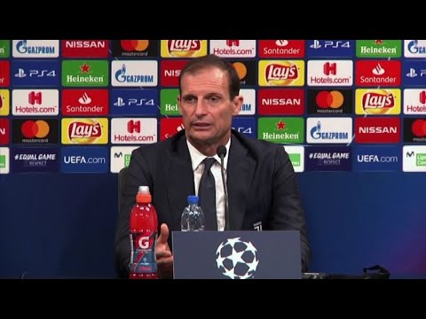 Allegri: "Espulsione di Ronaldo? La Var avrebbe aiutato"