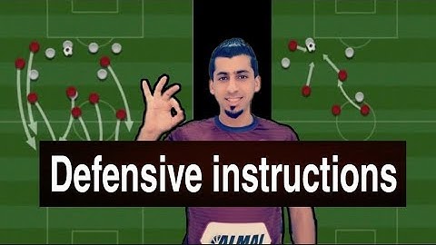 PES 2021 | Defensive instructions and definitions