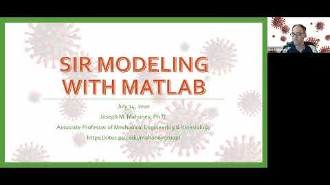 Joseph M. Mahoney | LionSide Chat 7/14/2020 | Simulating Infectious Disease Spread with an SIR Model