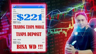 Profit $221 Trading Forex, Analisa Simple, Dan Saldo Gratis Dari Broker XM