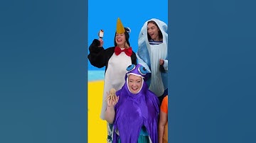 Thumbnail of Underwater adventure with the Finger Family 🐙🐋🐧 #shorts #fingerfamily