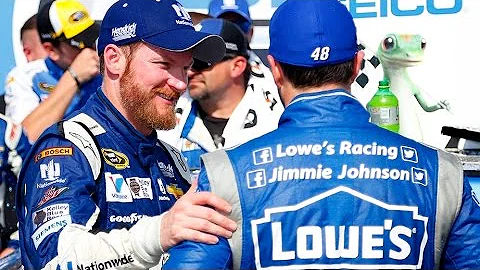 Dale Jr envies Jimmie's 'beard game'