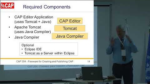 CAP 204 Implementing a freeware tool for creating and publishing CAP alerts (EN)