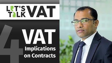 Implication of VAT on Contracts | Bahrain VAT | CA Manu Nair | Let
