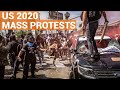 Protesters and police clash in USA | George Floyd Protests 2020