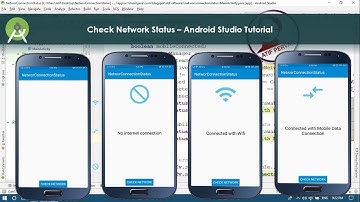 Check Network Status – Android Studio Tutorial