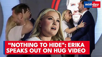 Erika Kirk’s BOLD Reply Amid JD Vance Viral Hug Moment, Usha Vance Divorce Speculation Soars
