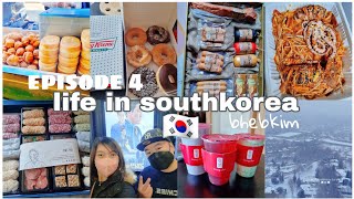 life in southkorea🇰🇷 food craving🧋🍩🐙unboxing gifts🎁 movie date🎫 snowy day❄ | BHEBkim by BHEB kim 114 views 2 years ago 5 minutes, 35 seconds