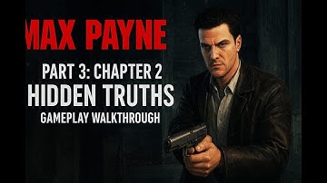 Max Payne 1 - Part 3: Chapter 2 | Hidden Truths | Gameplay Walkthrough