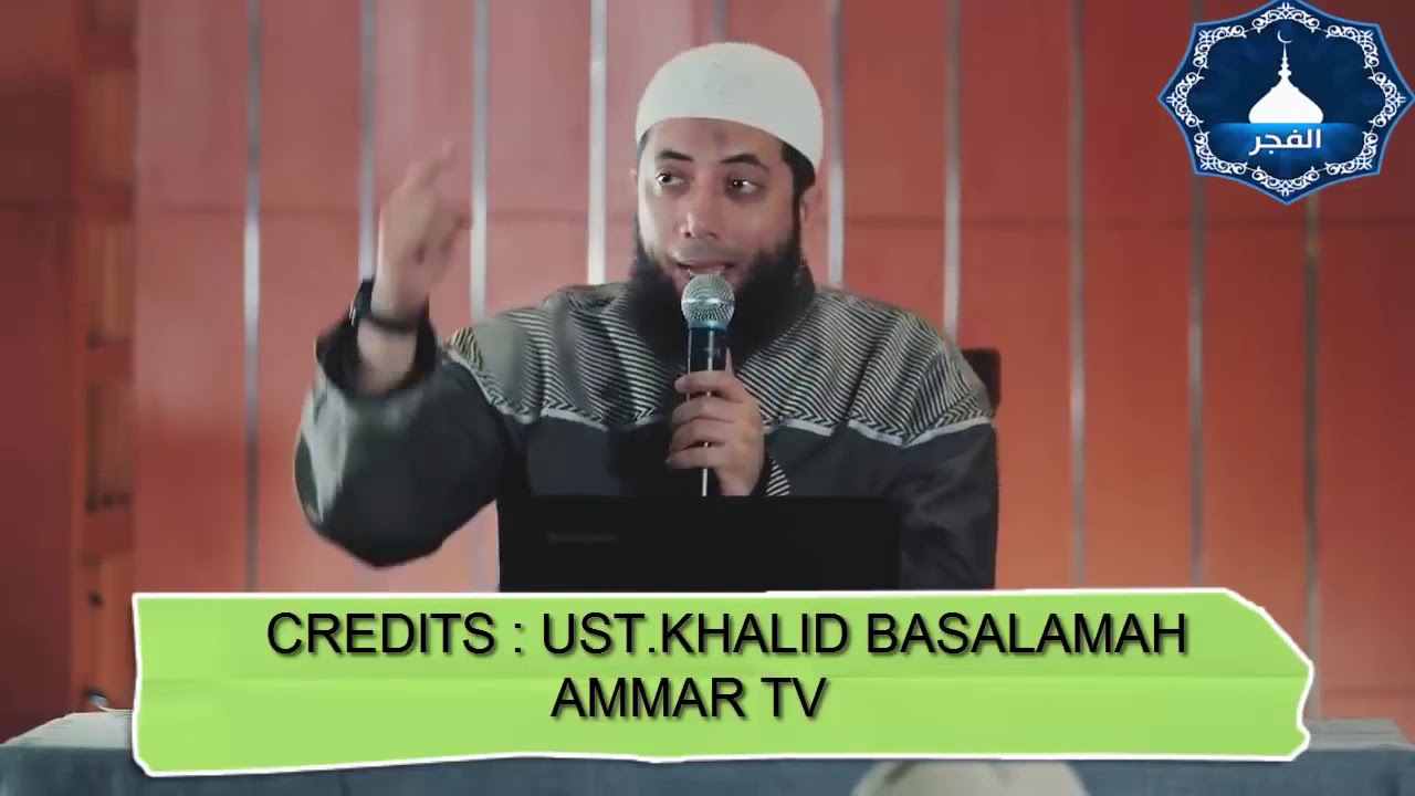 Kisah Nabi Adam Dan Setan Ustadz Khalid Basalamah - YouTube