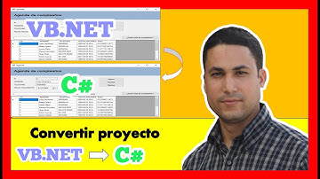 Convierte tus proyectos de Visual Basic .NET a C#  Visual Studio 2019