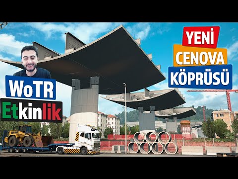 Yeni Cenova Köprüsü İnşaatı Başladı! - ETS 2 Online Etkinlik, Volvo Tuning Pack