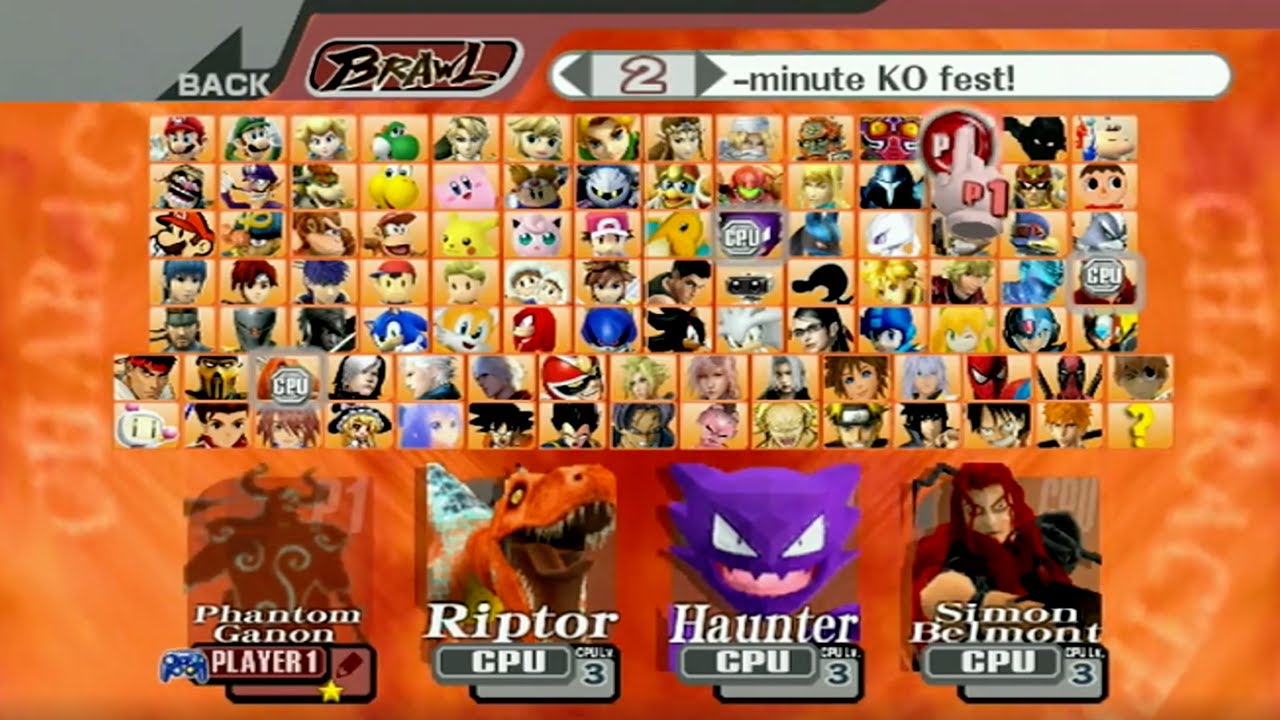 Super Smash Brothers Infinite v2.5 - YouTube