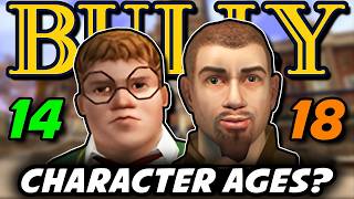 Bully - Character Ages @JWWYOUTUBE