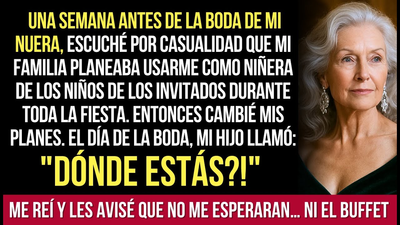 Escuché Que Mi Familia Planeaba Contratarme Como Niñera En La Boda Para 15 Niños. Cambié Mi…