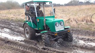 Who is better off-road?  Minitractor against SUVs driving in mud and sand!!!
