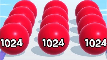 Ball Run 2048: All Levels Gameplay Walkthrough Android, iOS Levels 1-9999 BRGP05