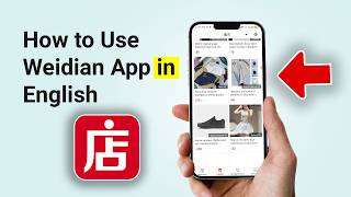 How to Use Weidian Shopping App in English! screenshot 5