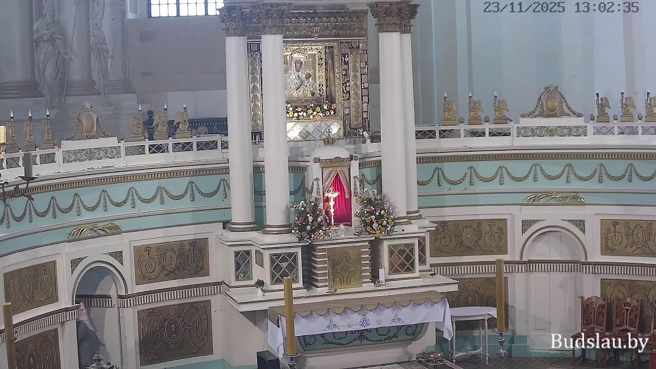 Трансляцыя з Санктуарыя Маці Божай Будслаўскай