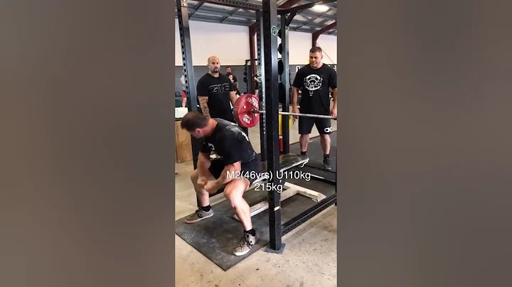 Dale Shepherd 885kg Total at 46yrs U110kg Bodyweight