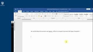 Word 2019 Exploit [ Alert ]