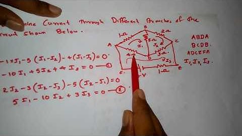 MESH ANALYSIS Repeated Problem  KTU BEE
