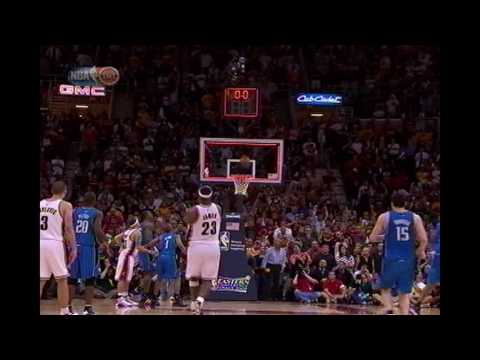 05-22-2009 LeBron James hits the game winning 3 pointer over the Orlando Magic