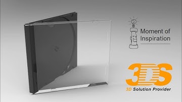 【MoI3d】CD case modeling - Timelapse