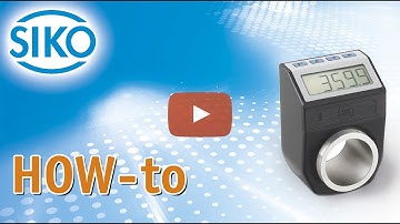 SIKO Digital Position Indicator DE10P - How to set a number of offset values