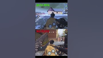 WZM: Weapon inspection 😍(MULTIPLAYER vs BATTLE ROYALE)#wzm #warzonemobile #short