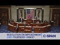 LIVE: U.S. House Debate & Vote on Impeachment Inquiry Resolution