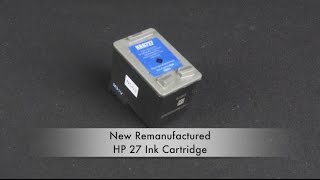 New Remanufactured HP 27 Ink Cartridge Instructional Video