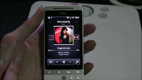 HTC Hero : Music Player